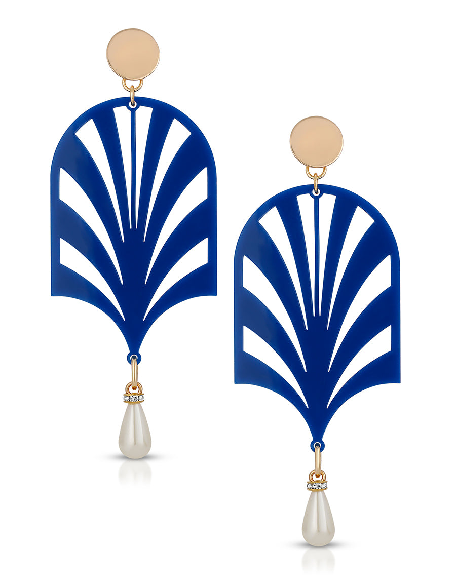 Art Deco Drip Earrings