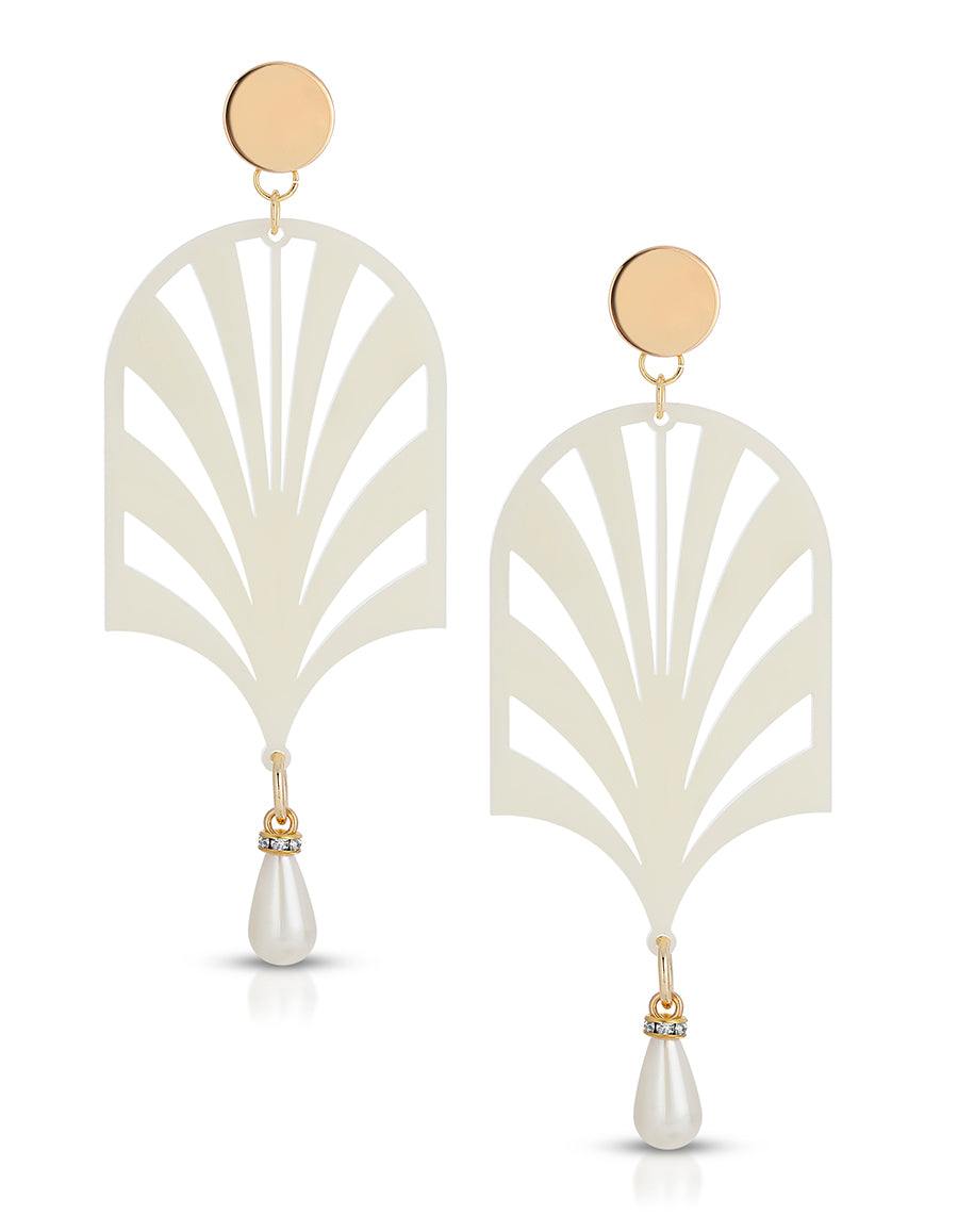Art Deco Drip Earrings