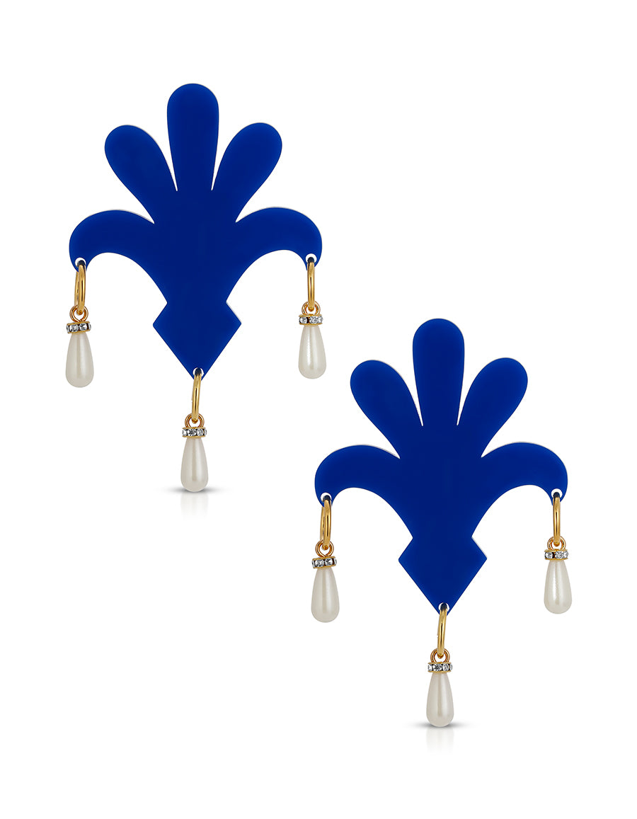 Art Deco Flourish Earrings