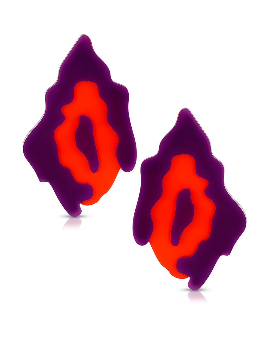 Rockmore Leopard Spot Earrings