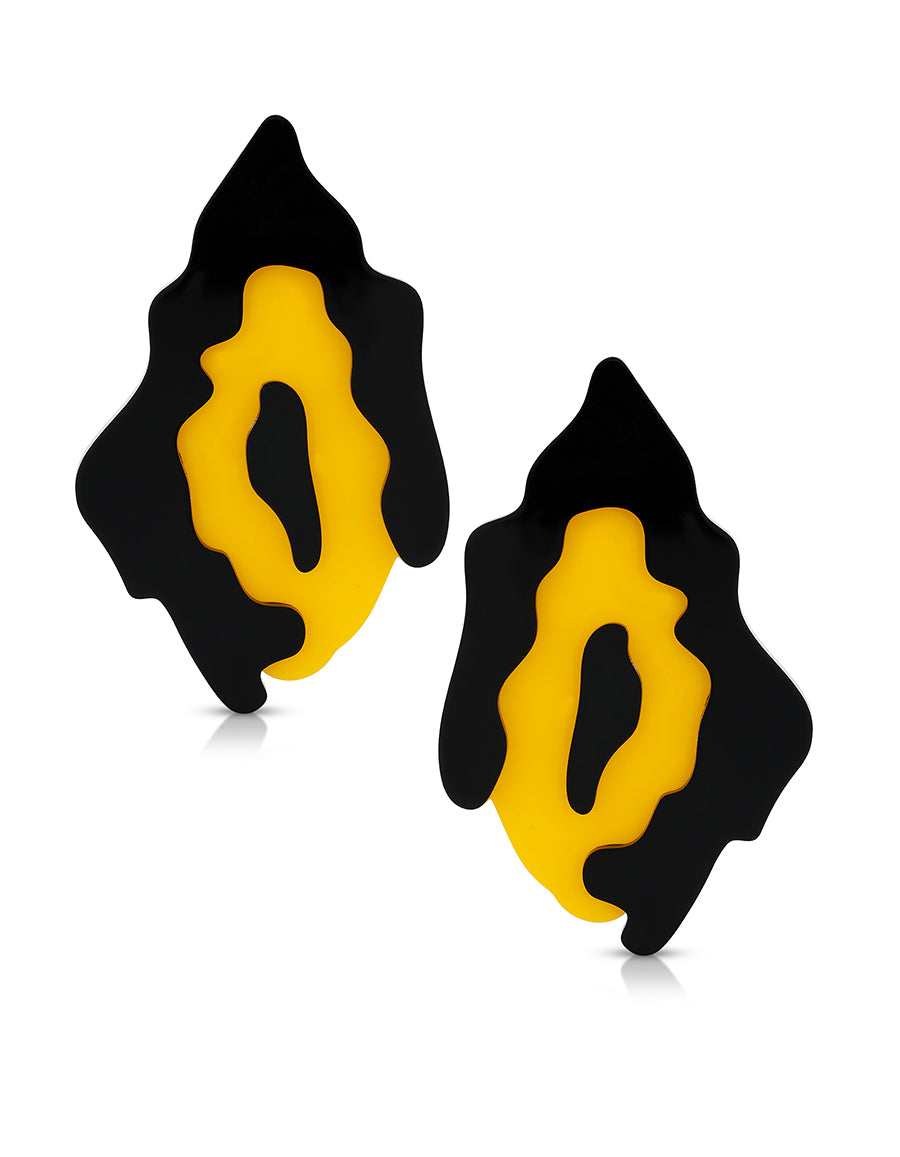 Rockmore Leopard Spot Earrings