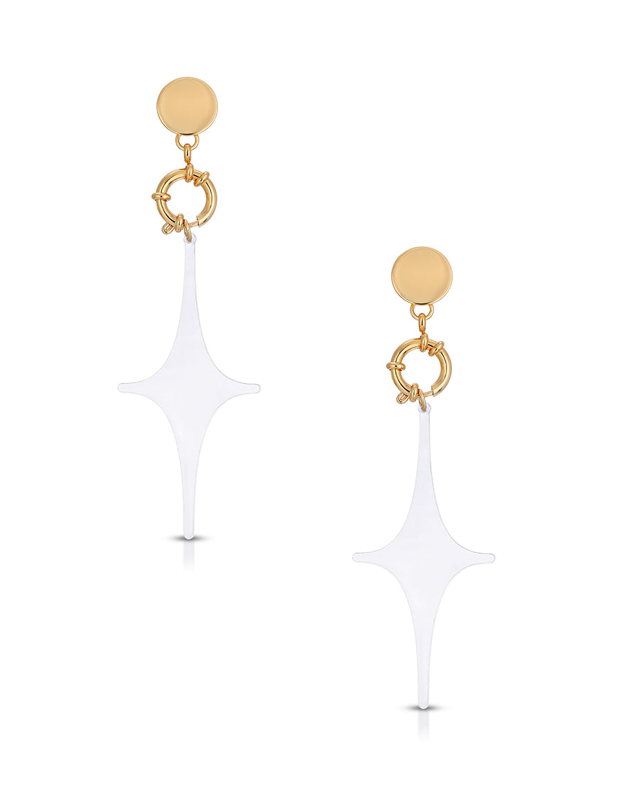 Spark Drop Earrings