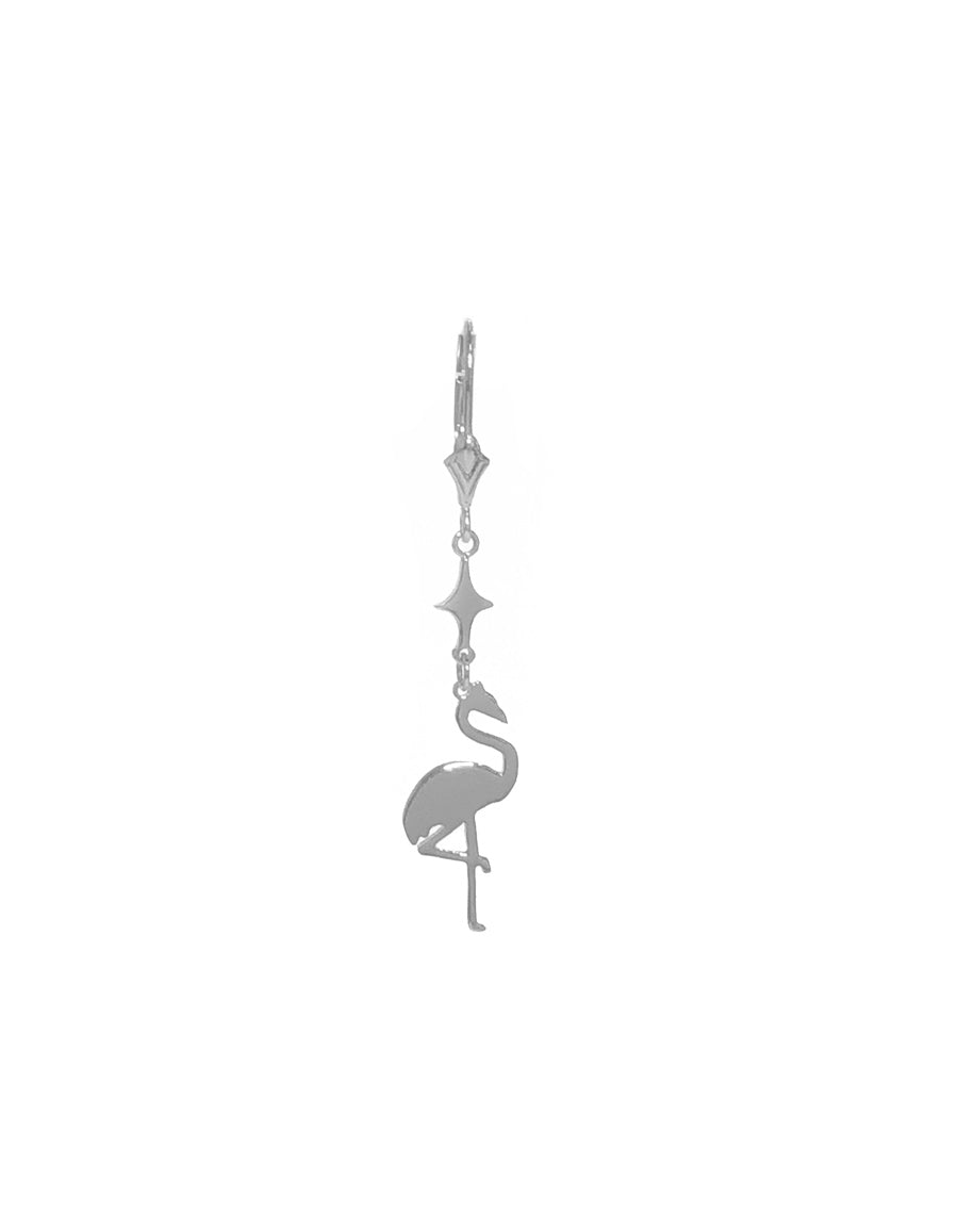 Flamingo Drop Earring