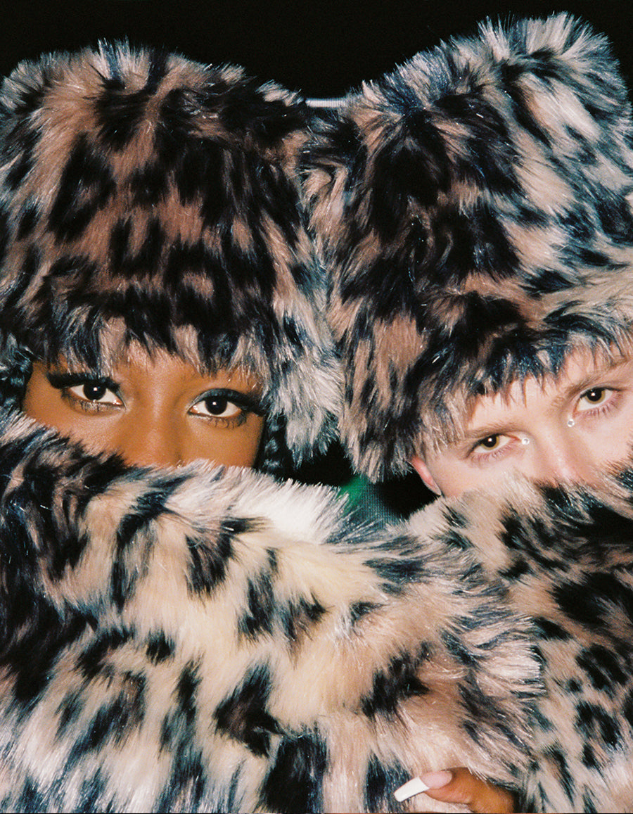 BETTY FUR CLUTCH