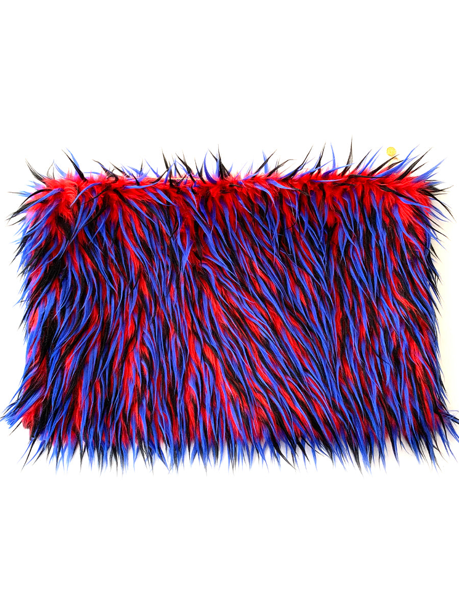 BIANCA FUR CLUTCH