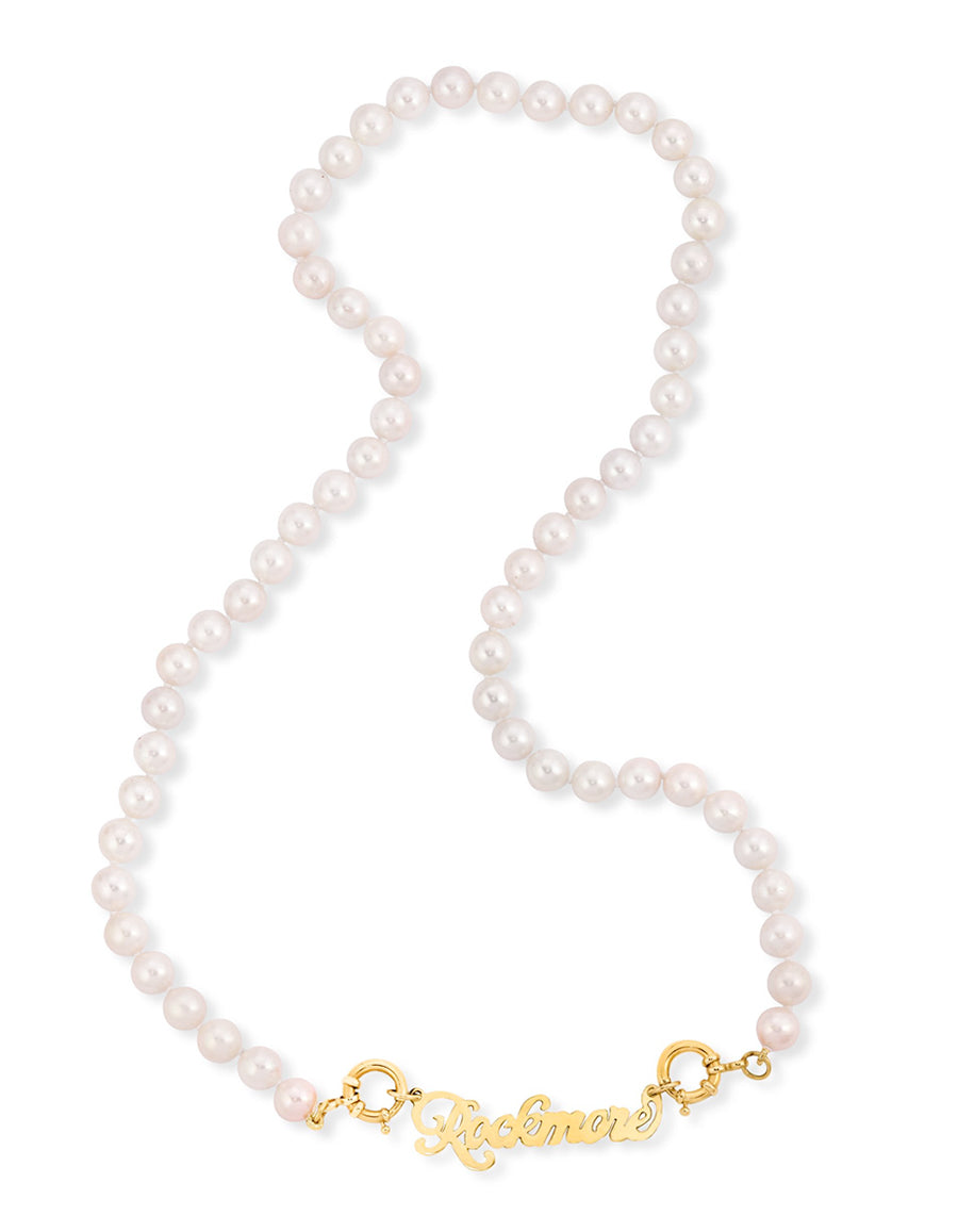 Pearl Custom Nameplate