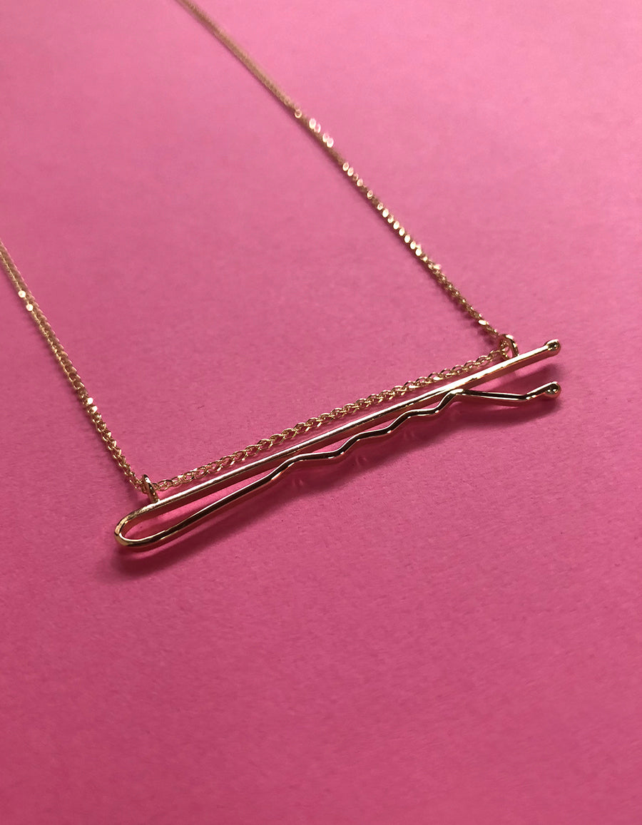 Bobby Pin Necklace