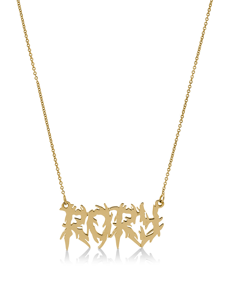 Thrash Custom Nameplate