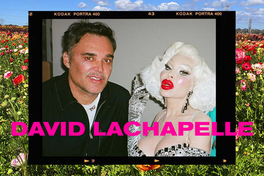 Spotted: David LaChapelle wearing custom RORY ROCKMORE.