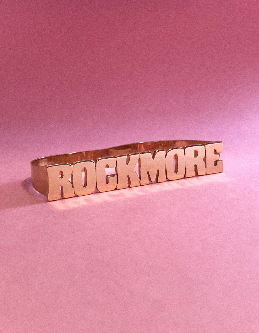 Custom two deals finger ring