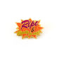 Ripe & Ready to Eat! Glitter Pin
